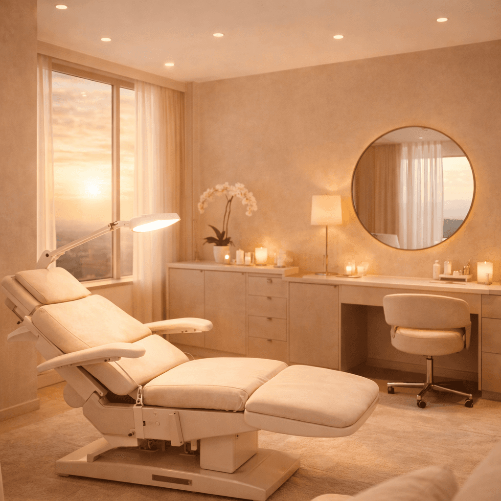 Elegant treatment room